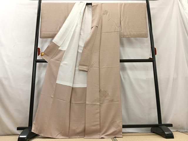 平和屋着物□訪問着 中国三大刺繍 スワトウ刺繍 汕頭刺繍 総刺繍 エ