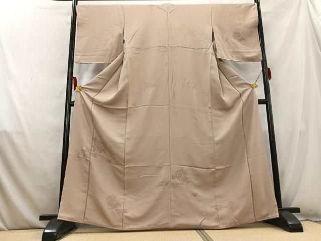 平和屋着物□訪問着 中国三大刺繍 スワトウ刺繍 汕頭刺繍 総刺繍 エ