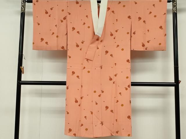 平和屋着物○長襦袢 無双仕立て 舞桜 正絹 逸品 AABC5192zg 平和屋着物○