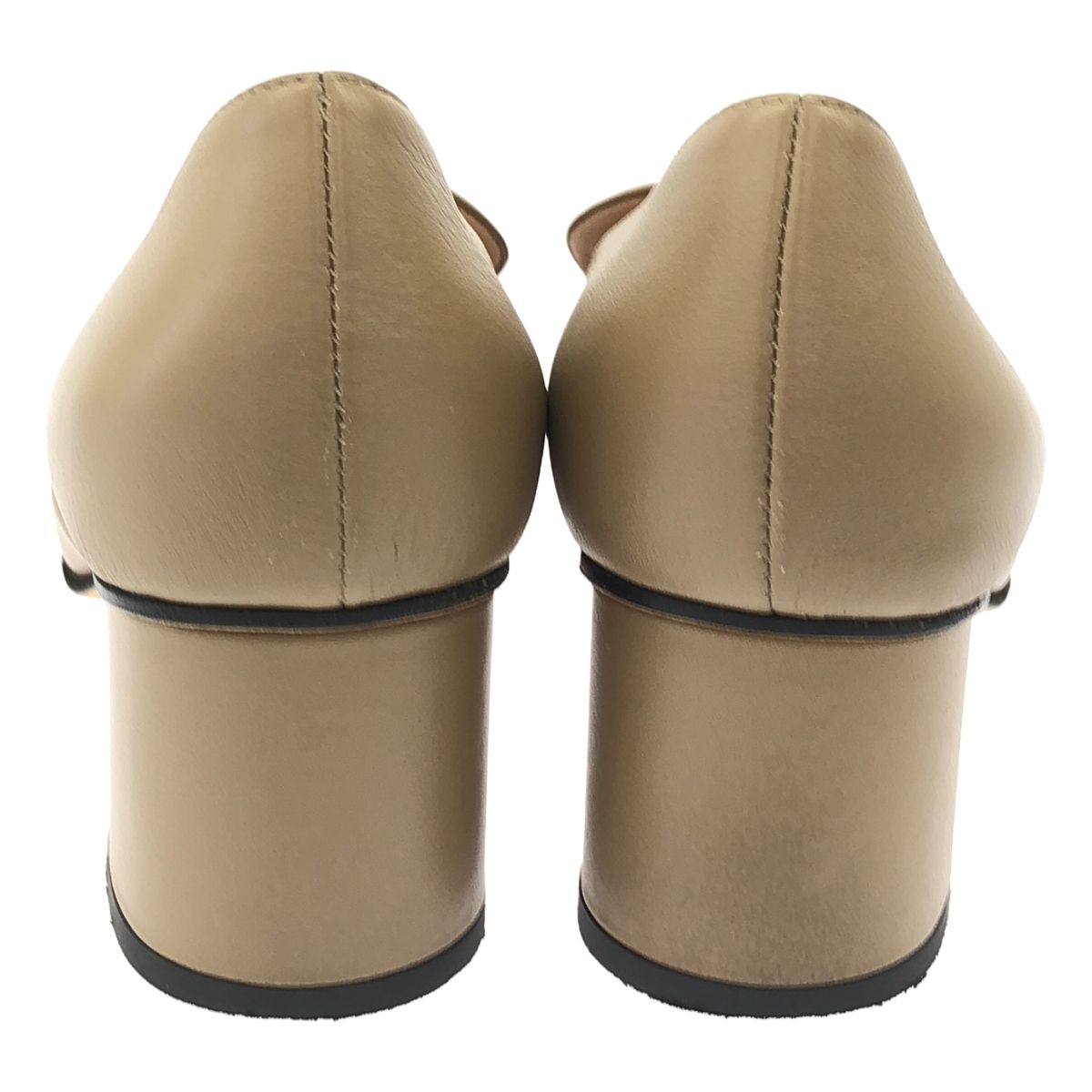 GUCCI ホースビット チャンキーヒール　サイズ36 パンプス GUCCI グッチ ホースビット チャンキーヒールパンプス 466701 ベージュ