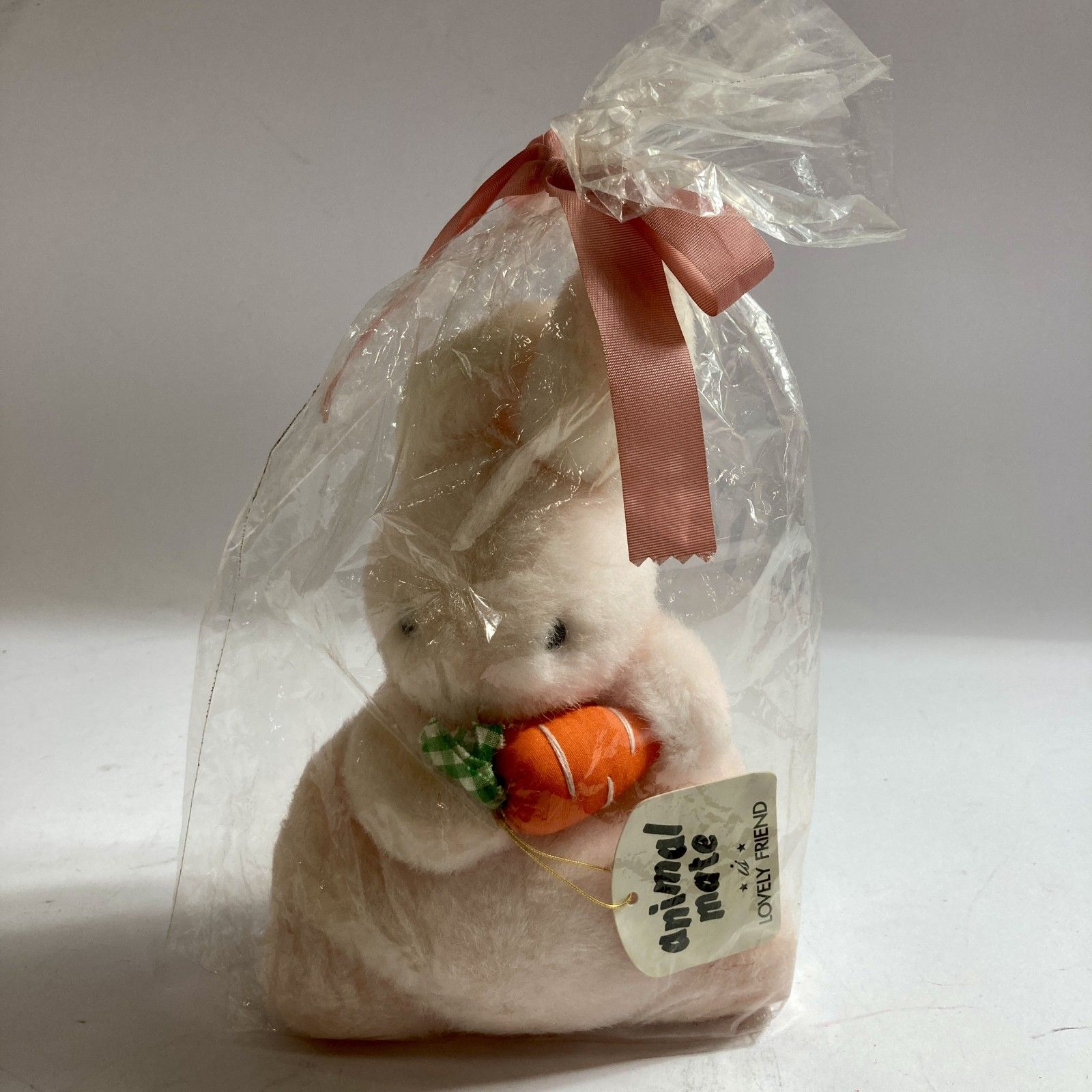 ☆ 希少 昭和レトロ ヴィンテージ animaln mate ニンジンうさぎ