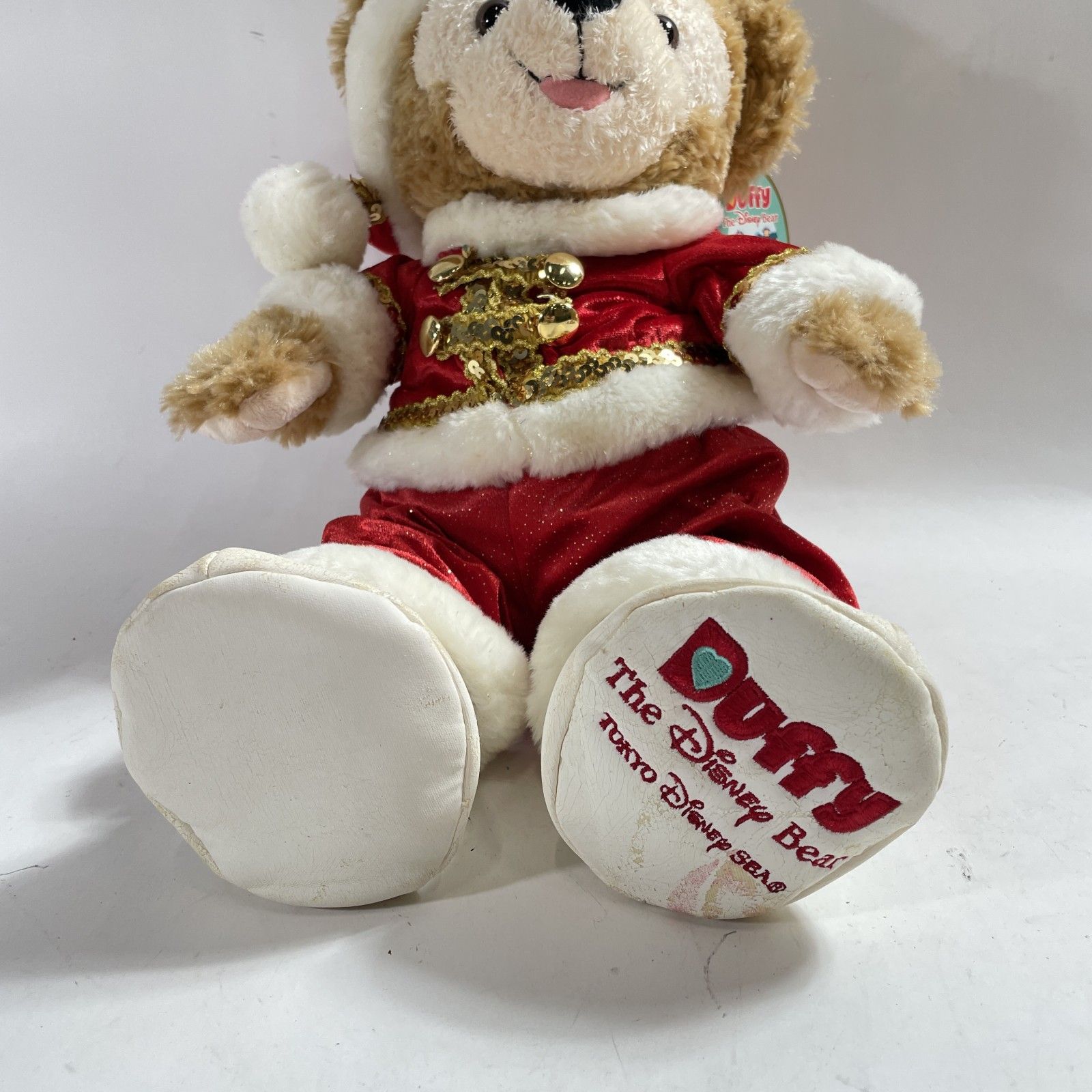 ☆ Disney ディズニー 希少 オープンマウスダッフィー ぬいぐるみ