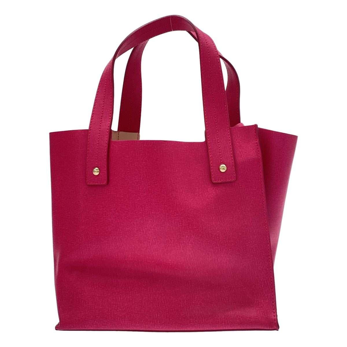 FURLA フルラ MUSA ロゴチャーム付きハンドバッグ ピンク - メルカリ