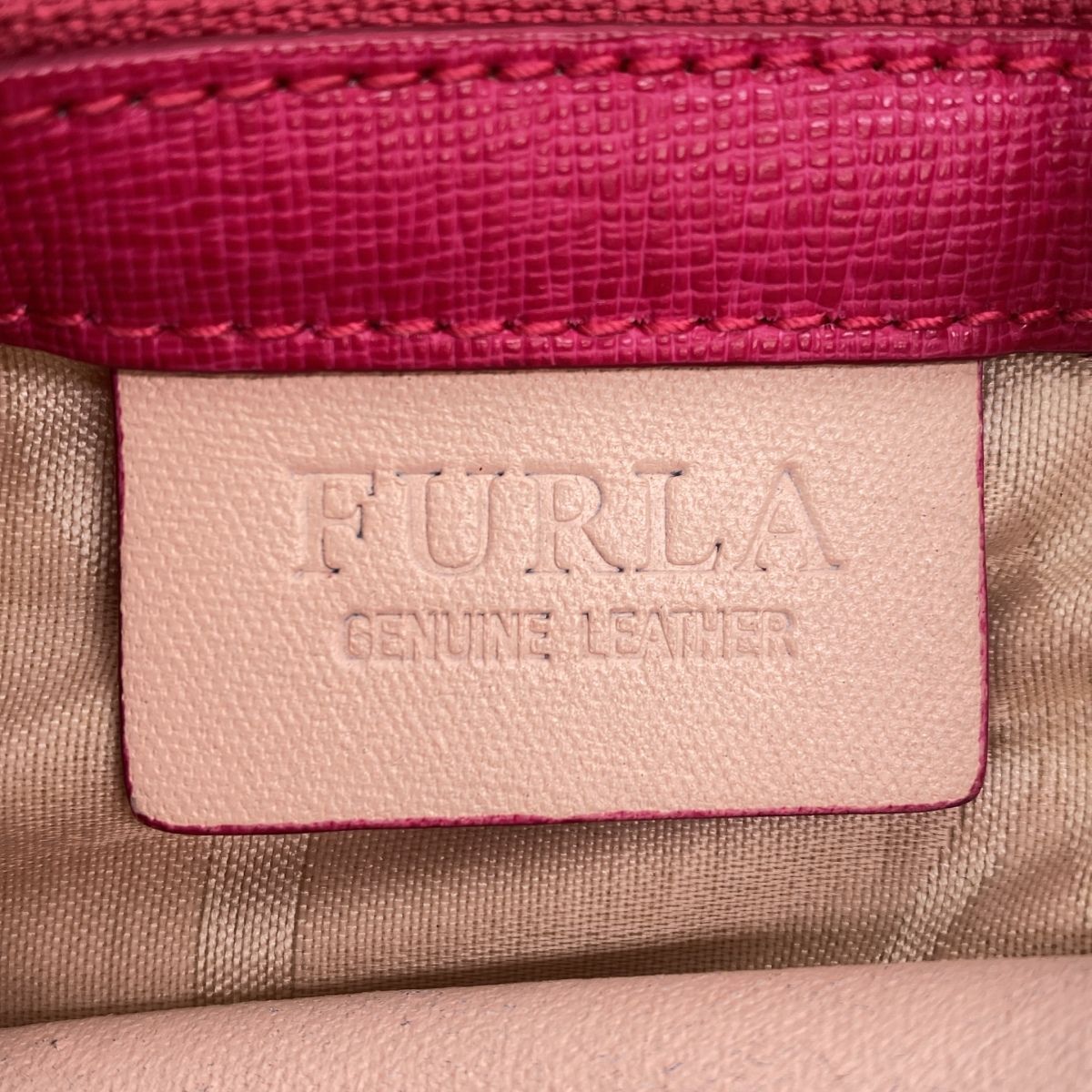 バッグ 【美品】FURLA トートバッグ ブラウン チャーム付きレディース 