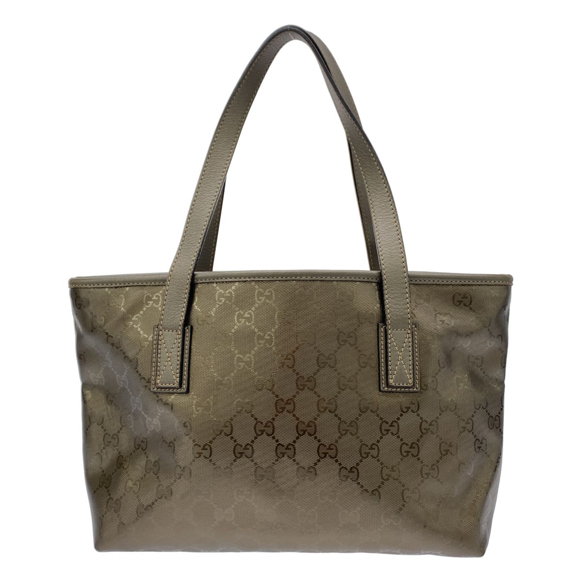 GUCCI グッチ GGキャンバス メタリックトートバッグ 211133 ゴールド 