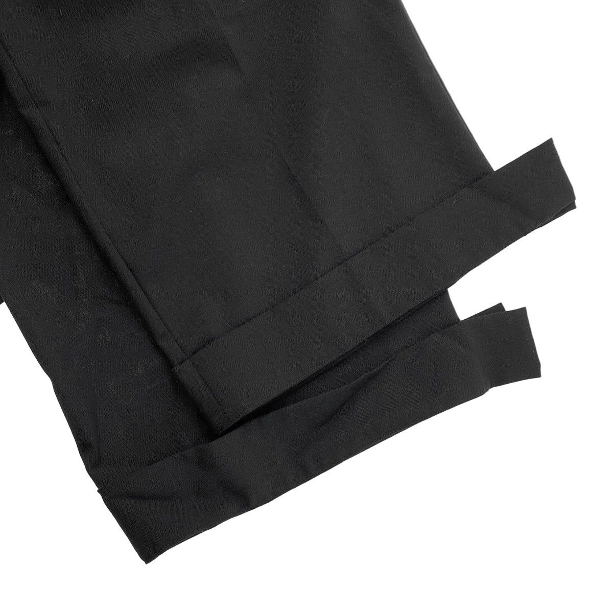  nagonstans ナゴンスタンス 21 SS サマーウールヘルベルトトラウザーパンツ 0410 ブラック 38 その他 パンツ