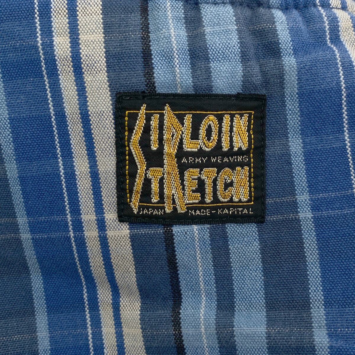 KAPITAL キャピタル IDG OXチェック シモキタ7分丈パンツ K1803LP032