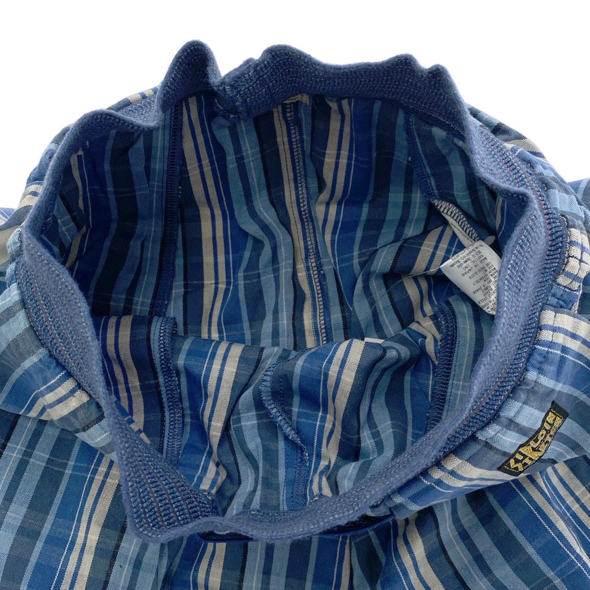 KAPITAL キャピタル IDG OXチェック シモキタ7分丈パンツ K1803LP032