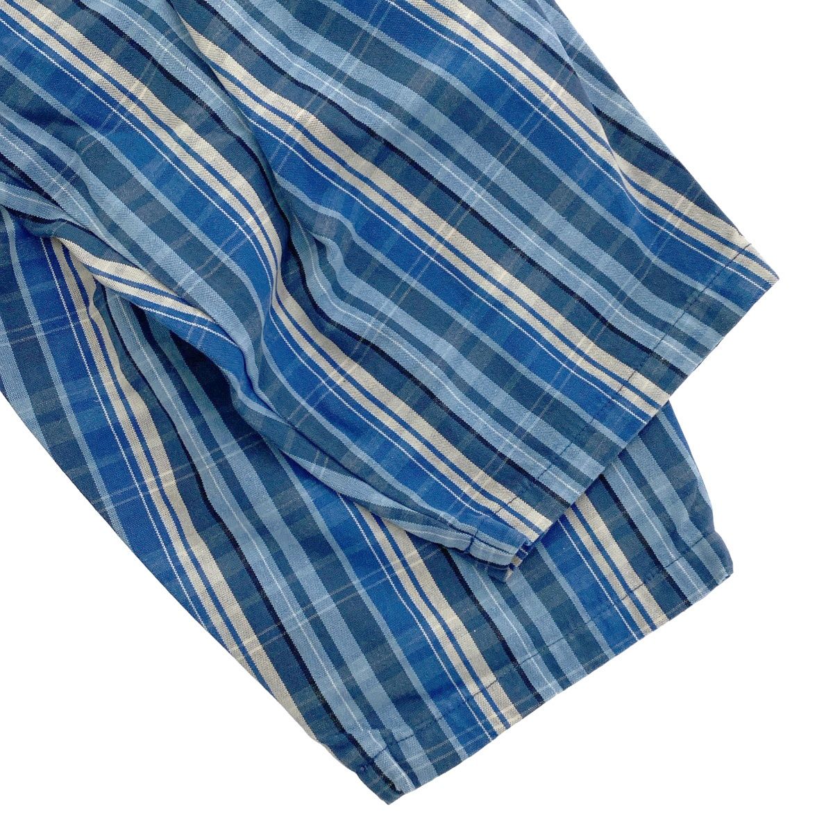 KAPITAL キャピタル IDG OXチェック シモキタ7分丈パンツ K1803LP032