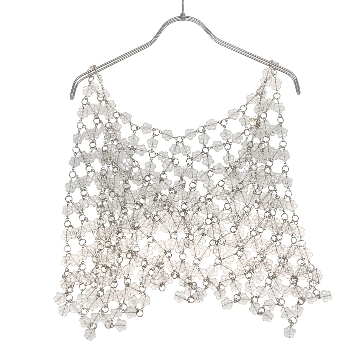 Chika Kisada チカ キサダ フラワービジュービスチェトップス クリア