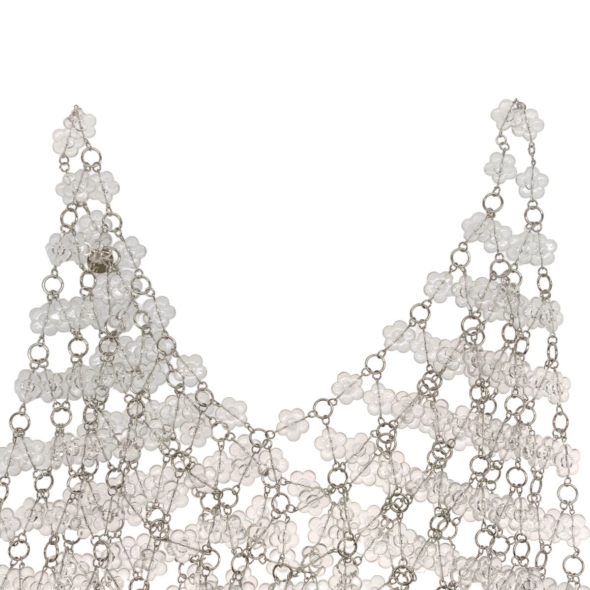 Chika Kisada チカ キサダ フラワービジュービスチェトップス クリア