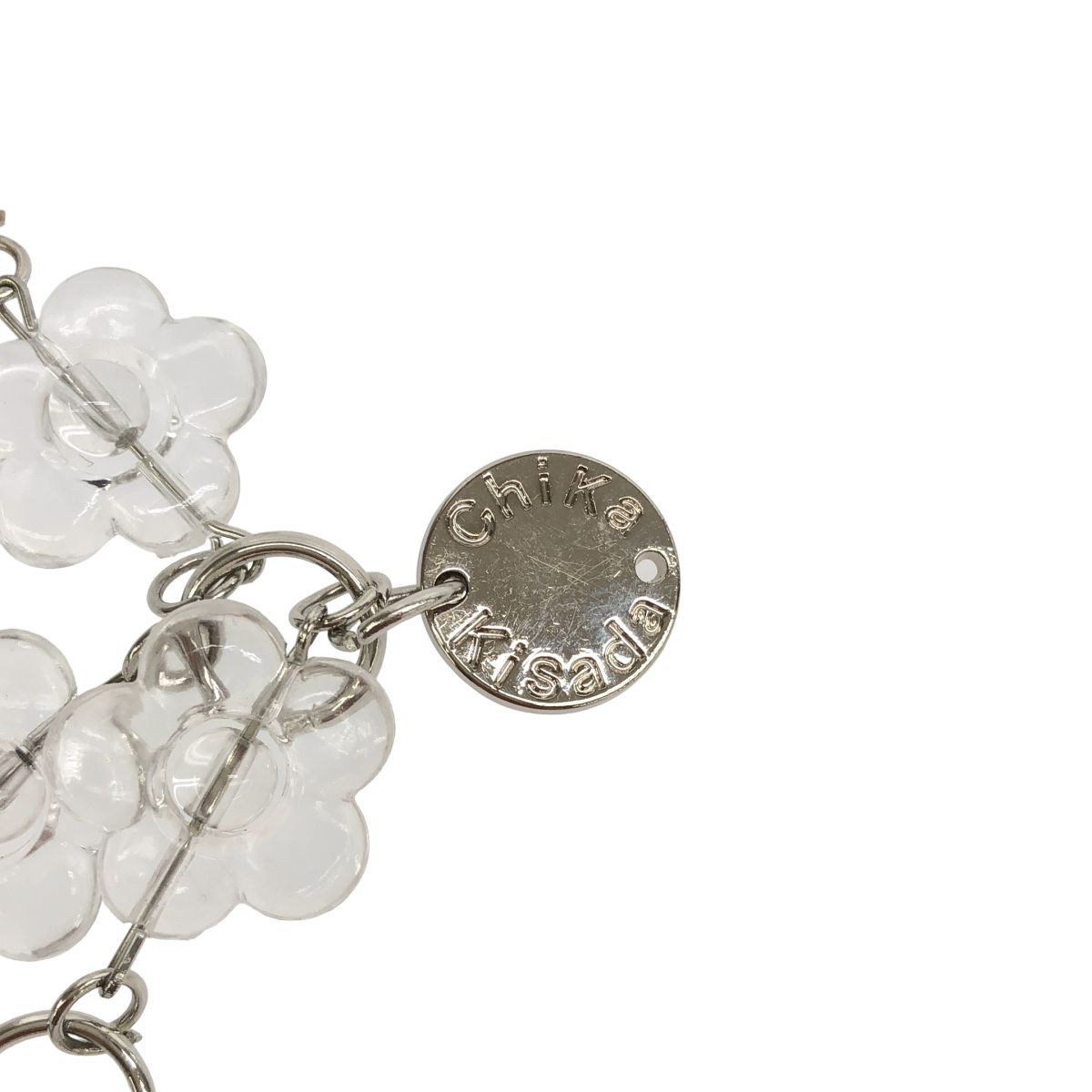 Chika Kisada チカ キサダ フラワービジュービスチェトップス クリア