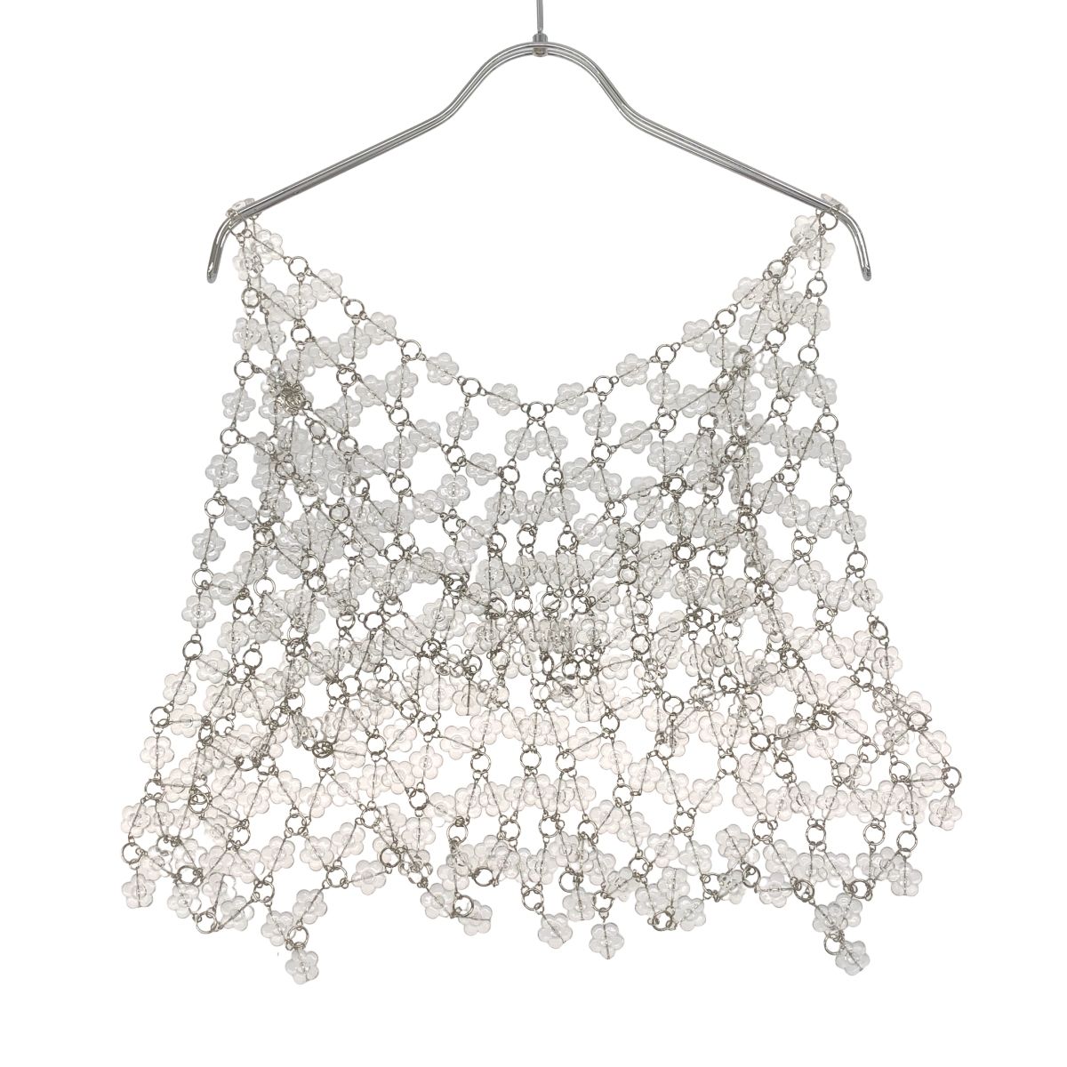 Chika Kisada チカ キサダ フラワービジュービスチェトップス クリア