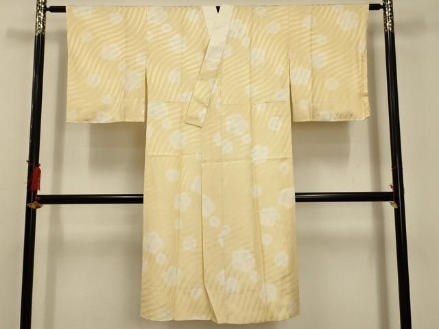 平和屋着物○長襦袢 無双仕立て 舞花文 暈し染め 金彩 正絹 逸品