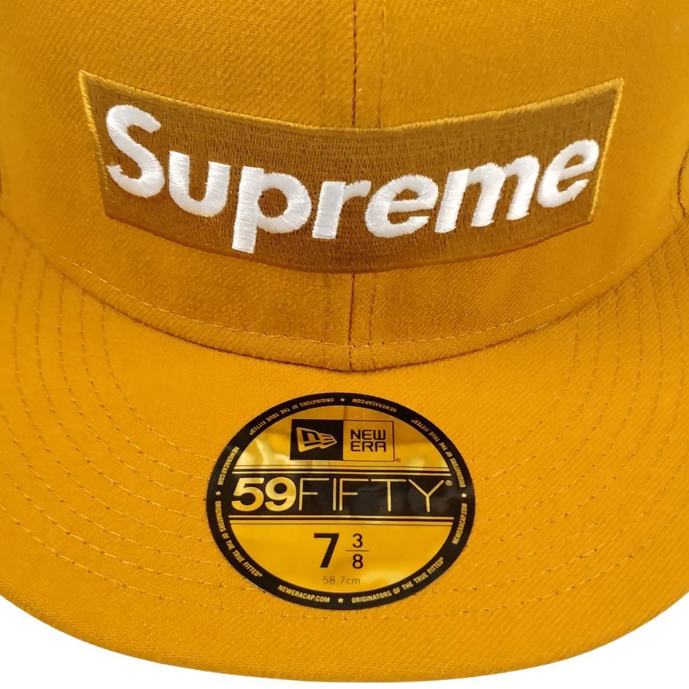 SUPREME シュプリーム Champions Box Logo New Era  キャップ ウィート 正規品 / 53078 SUPREME シュプリーム Champions Box Logo New Era キャップ ウィート