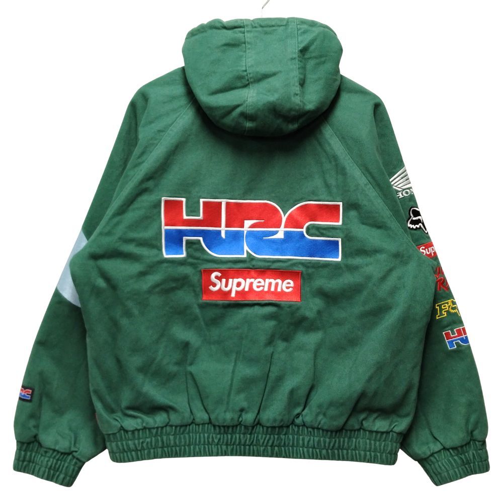 SUPREME シュプリーム × Honda Fox Racing Puffy Zip Up Work Jacket