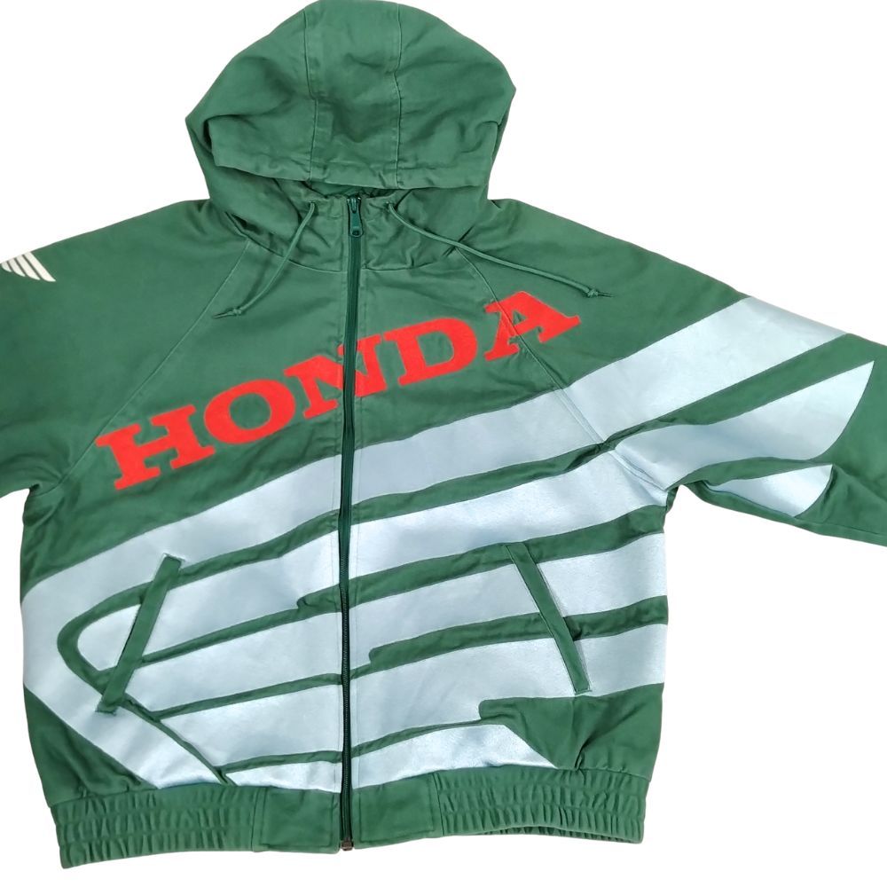 SUPREME シュプリーム × Honda Fox Racing Puffy Zip Up Work Jacket
