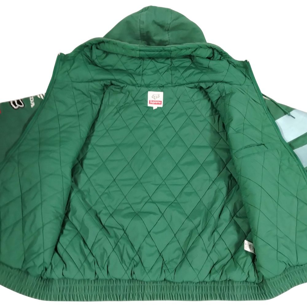 SUPREME シュプリーム × Honda Fox Racing Puffy Zip Up Work Jacket