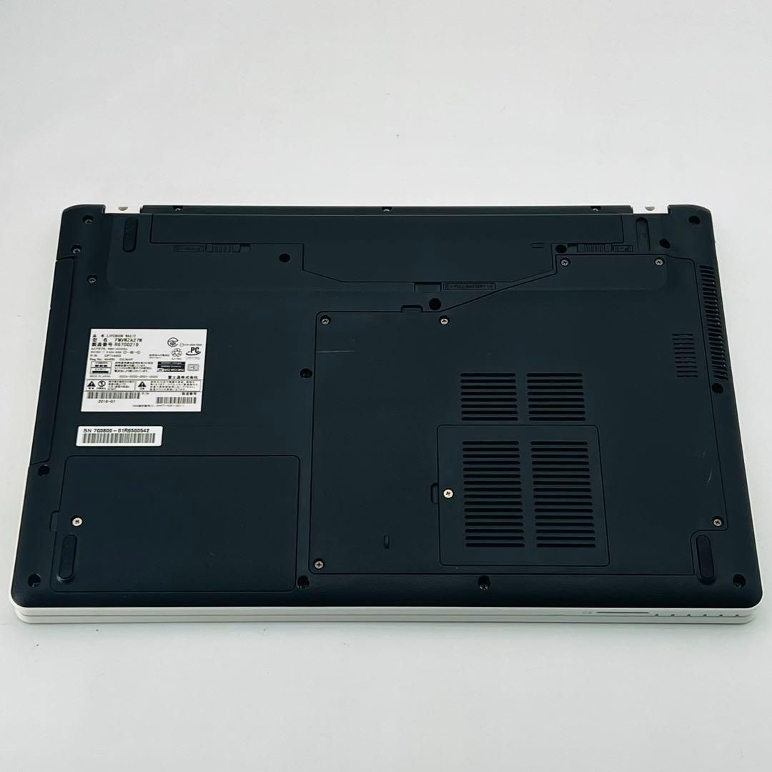 Core i7 16GB ノートパソコン Windows11 オフィス付き 富士通 LIFEBOOK