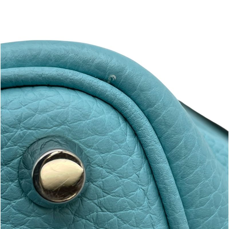 エルメス HERMES ピコタンロックPM A刻 ブルーアトール SV金具