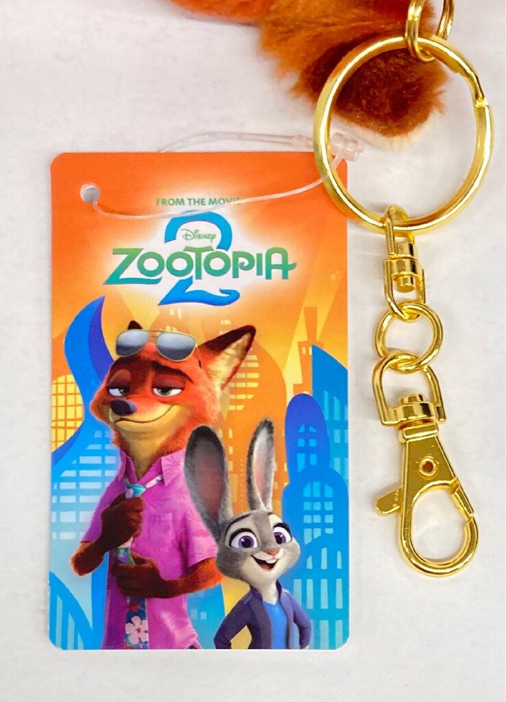 ディズニーストア プラッシュキーチェーン ズートピア2 ニック - メルカリ