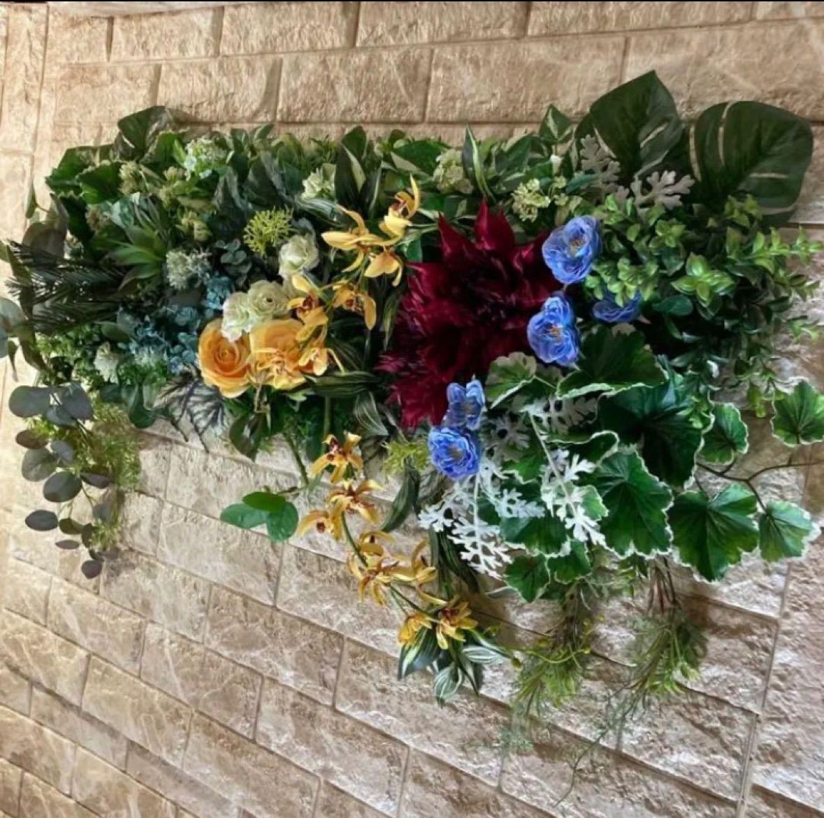 光触媒 人工観葉植物 ウォールグリーン フェイクグリーン 壁掛けsample