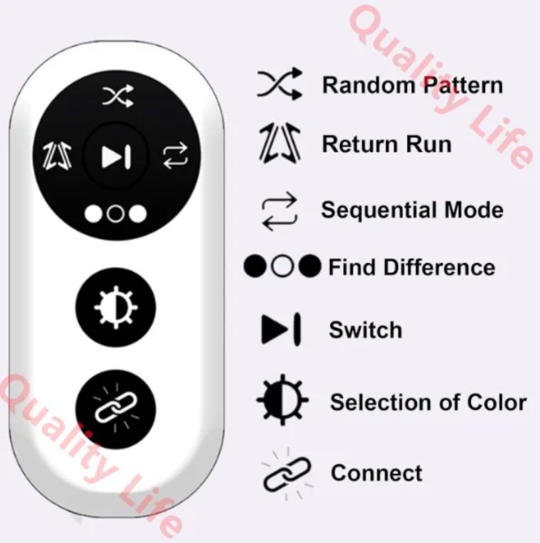 機敏な反応速度トレーニング機器、リモコン付き、USB LED リアクション