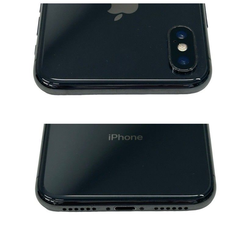 SIMフリー Apple iPhone X 256GB MQC12J/A docomo ○判定 スペース