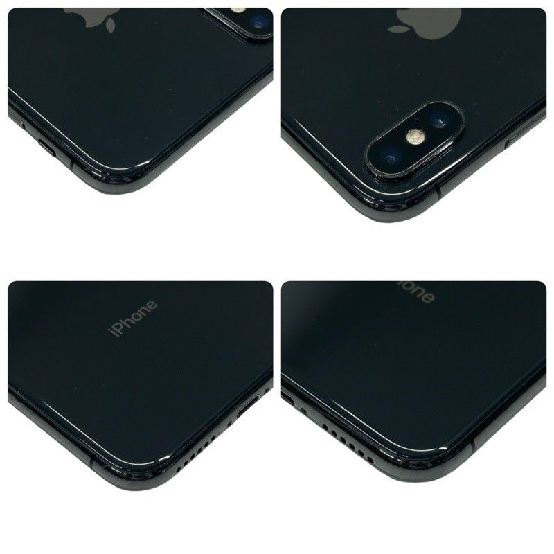 SIMフリー Apple iPhone X 256GB MQC12J/A docomo ○判定 スペース