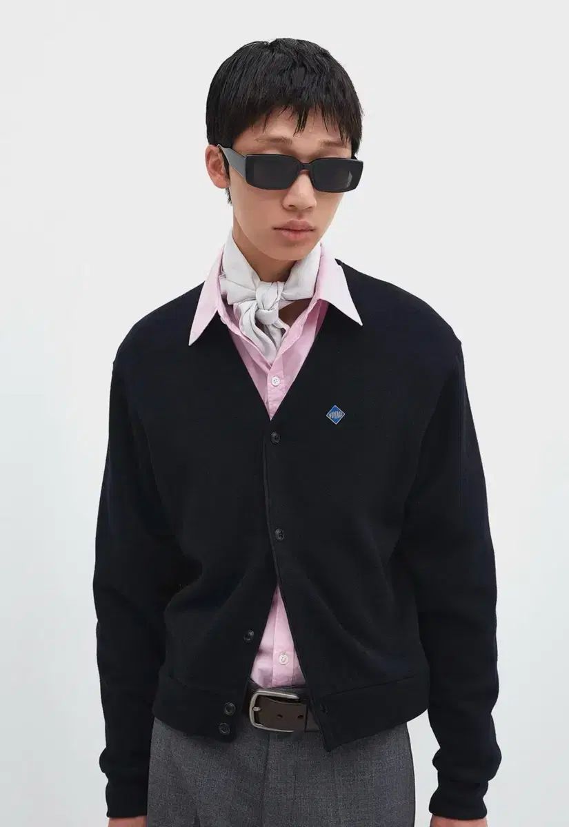 LABEL ARCHIVE デボン カーディガン ネイビー