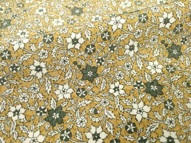 【逸品】⭐️佐賀県伝統工芸品⭐️【鍋島更紗小紋】⭐️縮緬⭐️草花文様⭐️ 平和屋着物□上質な小紋 更紗花唐草文 鬼しぼ縮緬 正絹 逸品