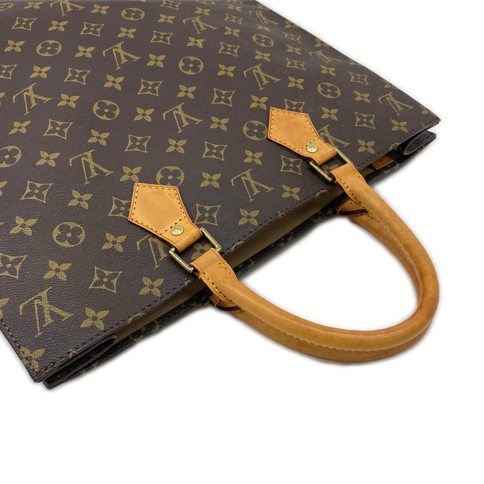 LOUIS VUITTON ルイ・ヴィトン サック・プラ ブラウン M51140 トート