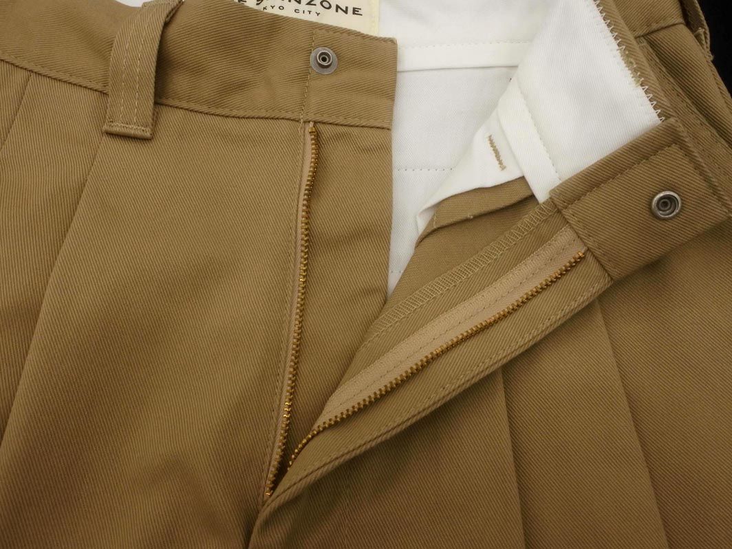 Shinzone シンゾーン TOMBOY PANTS トムボーイ パンツ タック ワイド