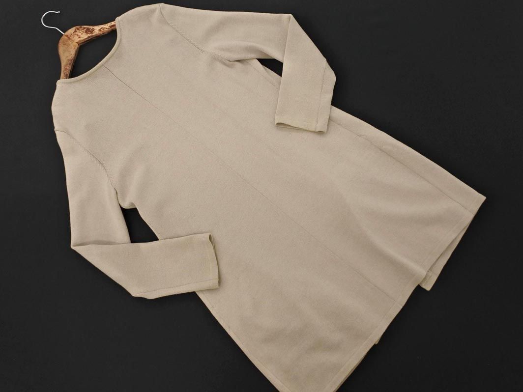 foxey フォクシー ロング カーディガン size40/ベージュ