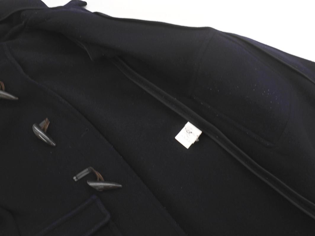 HYKE ハイク メルトン ダッフル コート size3/濃紺 ◇□ レディース