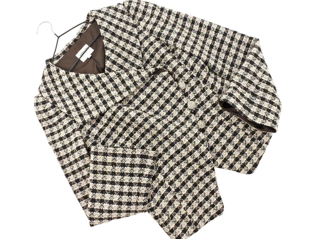 ARMANI COLLEZIONI アルマーニコレツィオーニ ウール混 ラメ