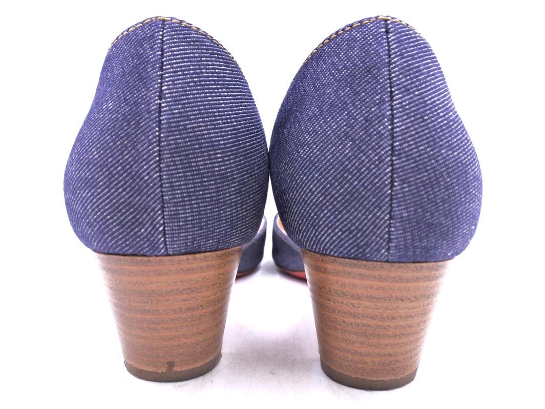 C.S　クリスチャンルブタン　デニムパンプス　ハイヒール　ポインテッドトゥ Christian Louboutin クリスチャンルブタン デニム ポインテッドトゥ