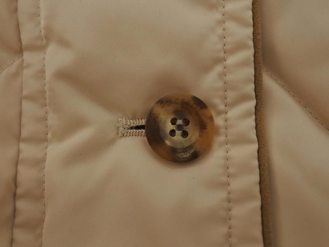 Aquascutum アクアスキュータム ブルーフォックスファー ダウン コート