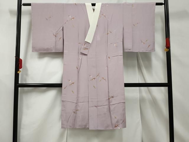 平和屋着物□長襦袢 無双仕立て 舞葉文 金彩 やまと誂製 正絹 逸品 未