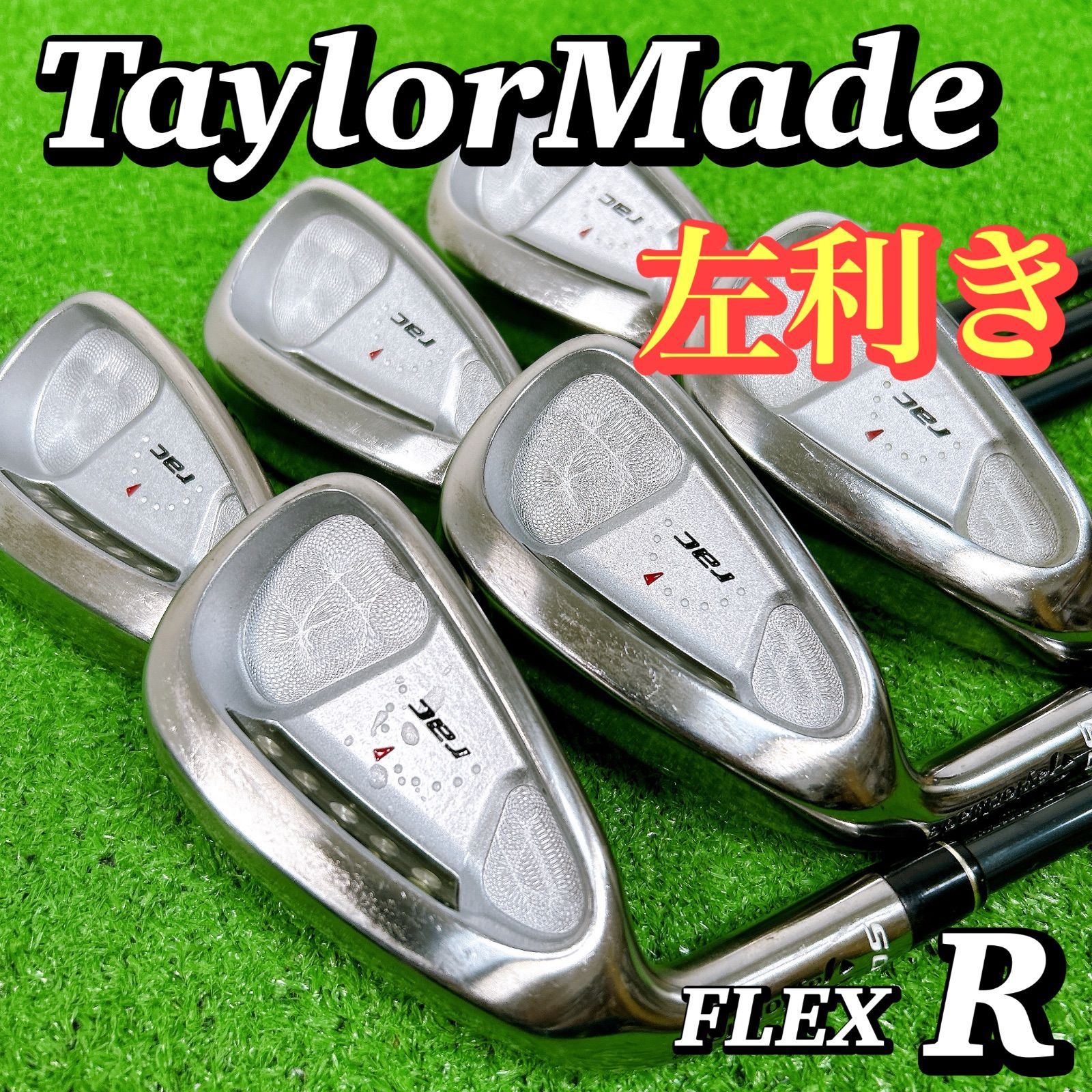 左利き レフティ】テーラーメイド rac OS アイアンセット6本 R 初心者