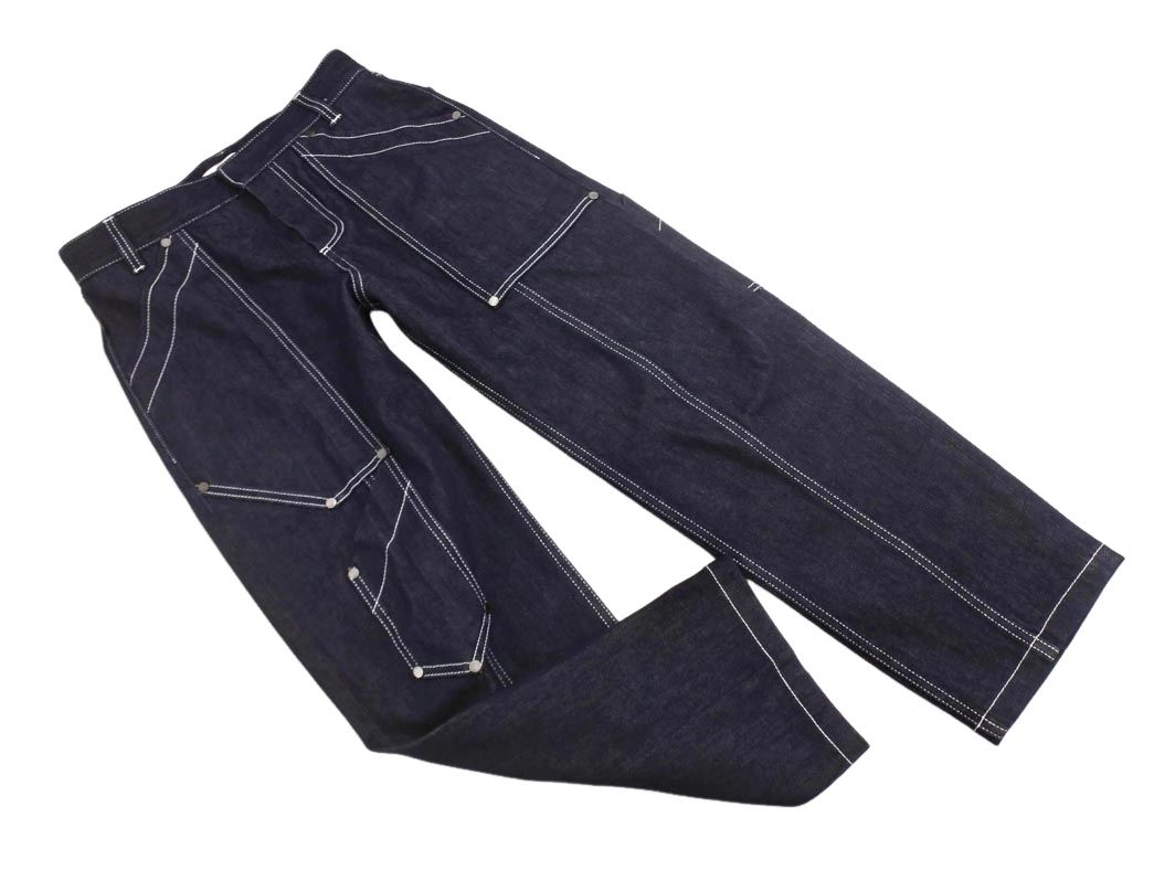 Chloe クロエ ポケット デニムパンツ size36/青 ■■◎レディース