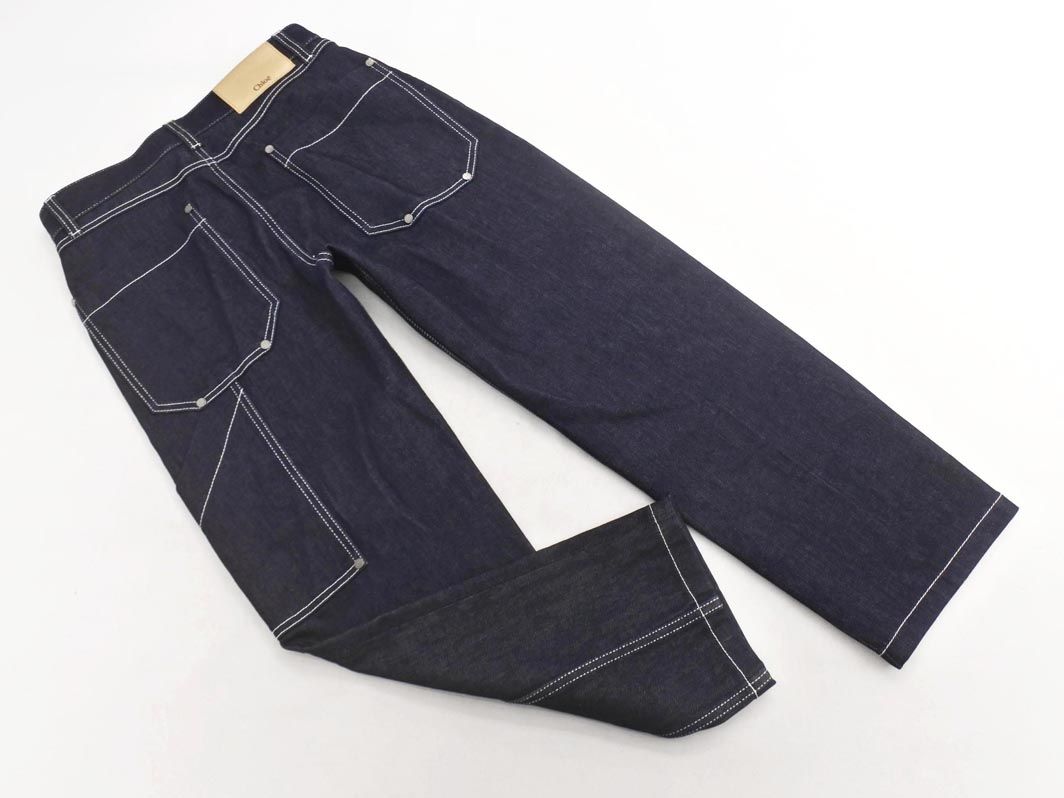 Chloe クロエ ポケット デニムパンツ size36/青 □□◎レディース