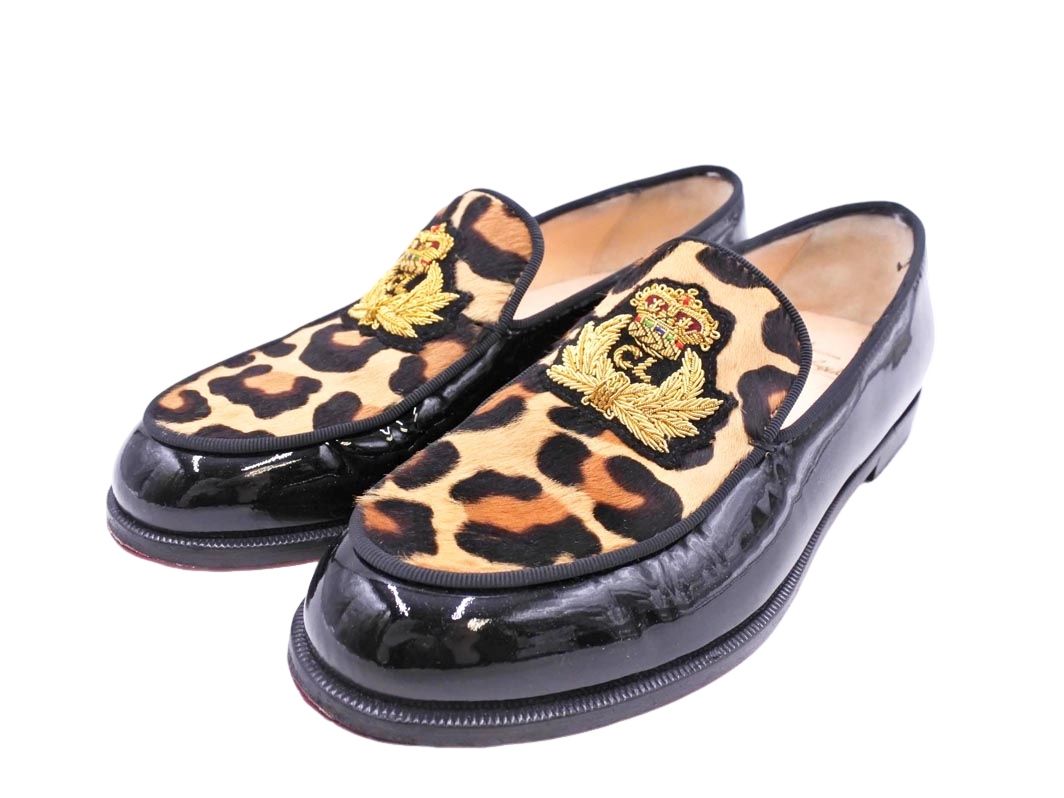 CHRISTIAN LOUBOUTIN クリスチャンルブタン Laperouza レオパード