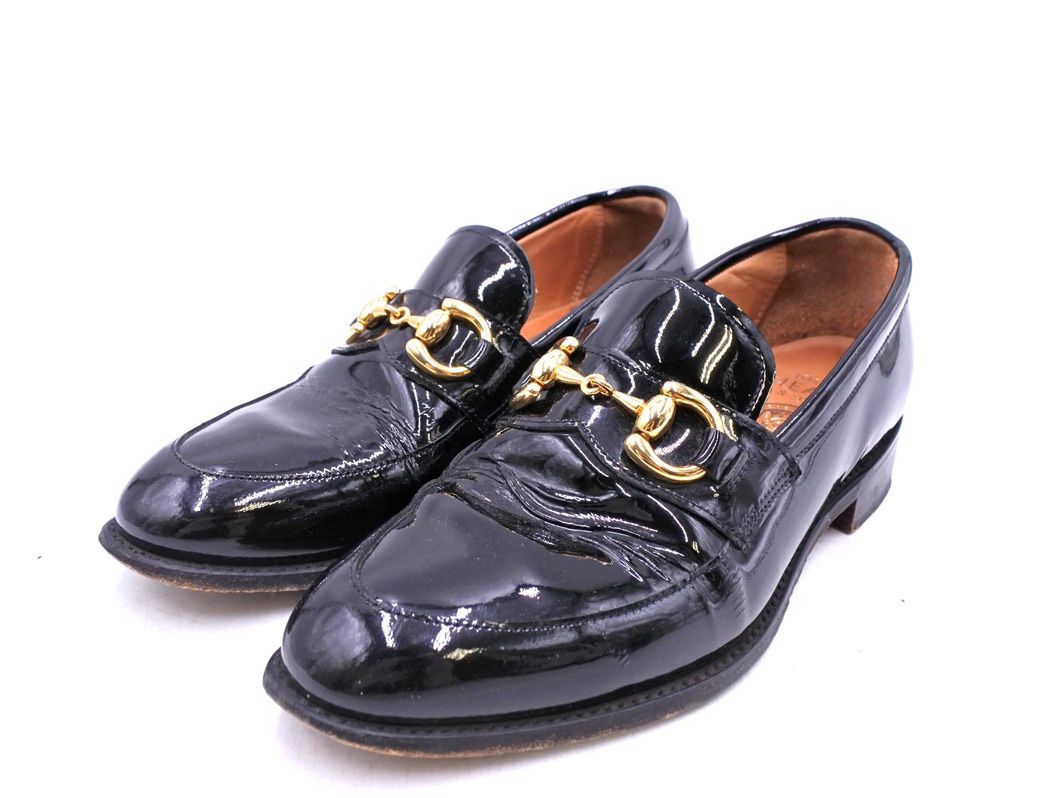 JOSEPH CHEANEY SONS ジョセフチーニーアンドサンズ KATIE ローファー シューズ size 4 23.5ｃｍ位 黒 レディース