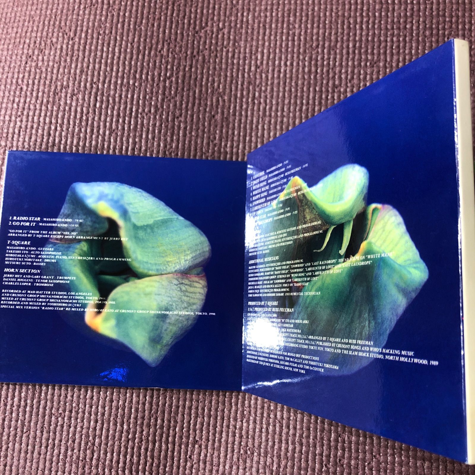 T-SQUARE アルバム 『NATURAL』【初回生産盤8cmCDとの2枚組デジパック