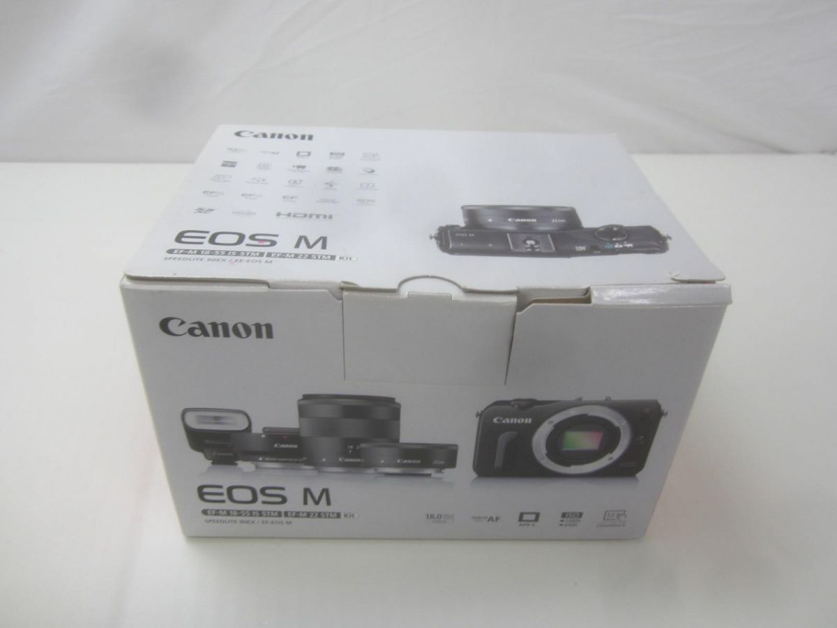 品 家電 Canon 308 EOS M EF 18 55 mm ミラーレス一眼レフカメラ