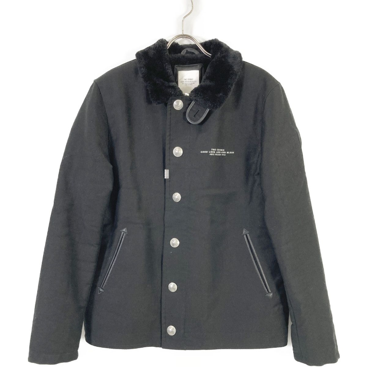 CRIMIE クライミー CR1-02B5-JK29 ﾌﾞﾗｯｸ N-1 DECK JACKET/ﾃﾞｯｷｼﾞｬｹｯﾄ