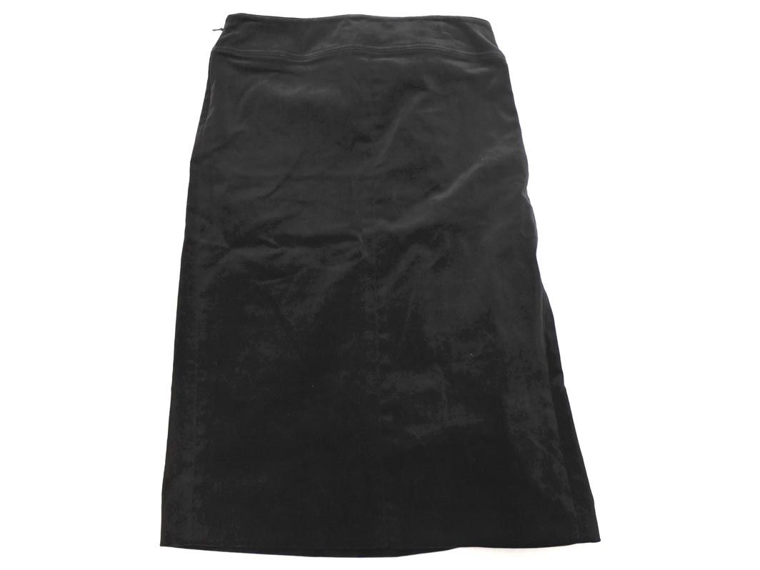 GUCCI グッチ ベロア レースアップ スカート size40/黒