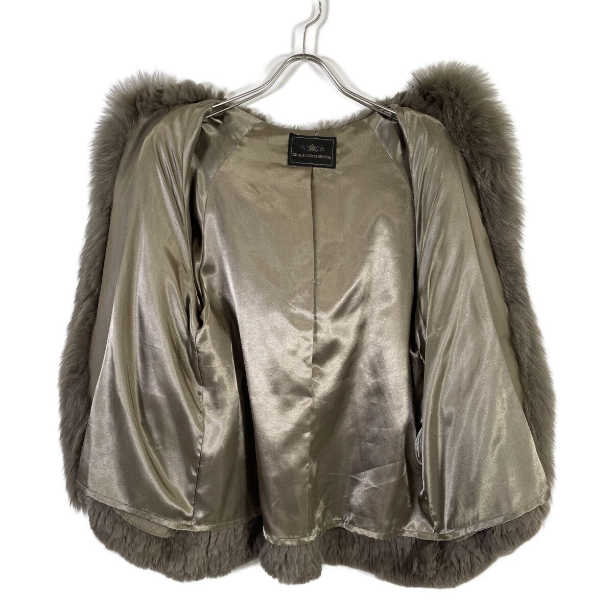 グレースコンチネンタル　レッキスFOXショートジャケット GRACE CONTINENTAL グレースコンチネンタル 1236 40710 ﾚｯｷｽﾗﾋﾞｯﾄ