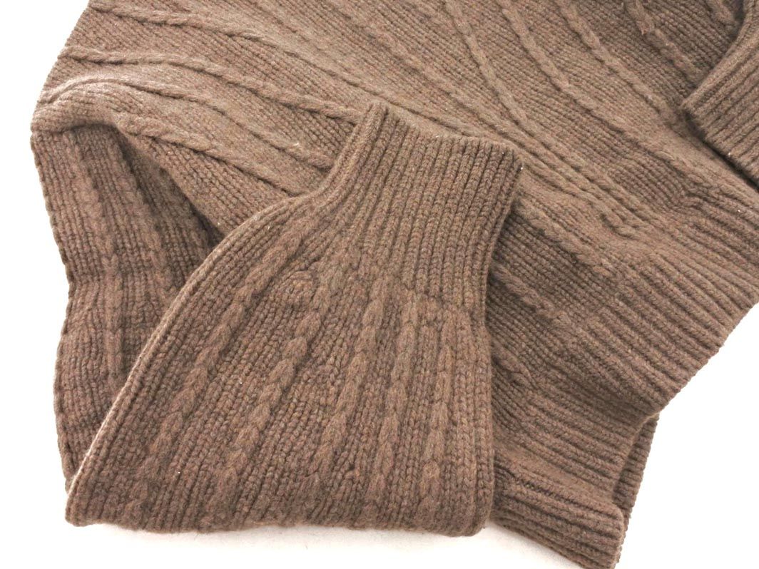 AKIRANAKA アキラナカ ウール100% ボリュームスリーブ ニット セーター